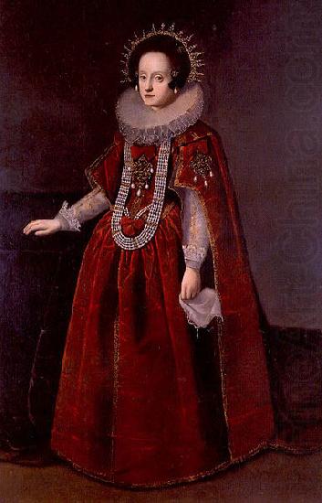 Portrait of Queen Constance of Austria., unknow artist
